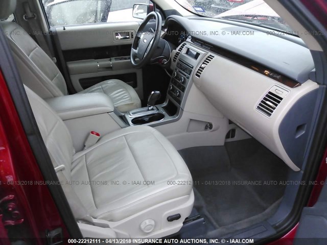 2FMDK52C79BA73826 - 2009 FORD FLEX SEL წითელი ფოტო 5