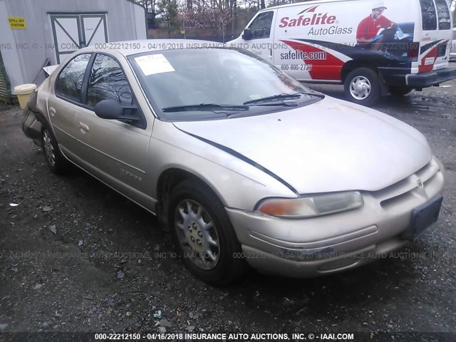 1B3EJ56H8YN287245 - 2000 DODGE STRATUS ES GOLD photo 1