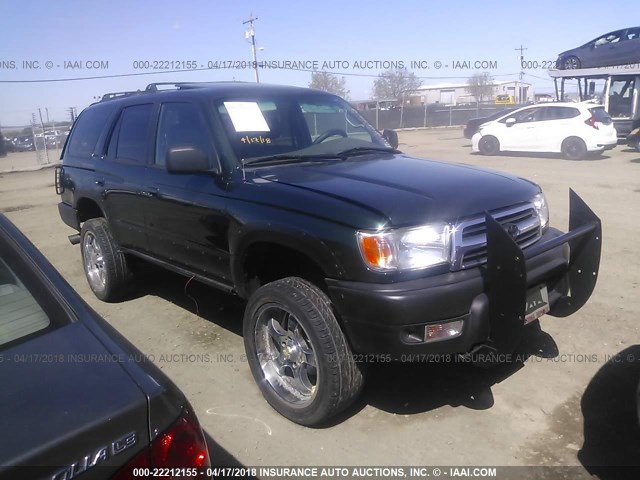 JT3GN87R9Y0152989 - 2000 TOYOTA 4RUNNER LIMITED GREEN photo 1