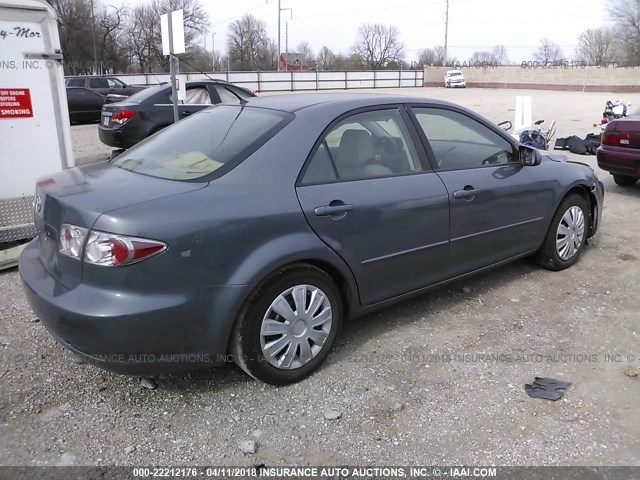 1YVFP80C165M24131 - 2006 MAZDA 6 I GRAY photo 4