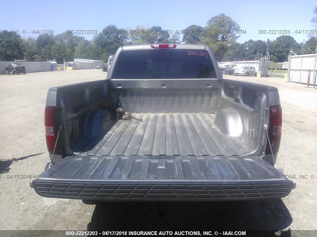 1GCRCSE02DZ350721 - 2013 CHEVROLET SILVERADO C1500 LT GRAY photo 8