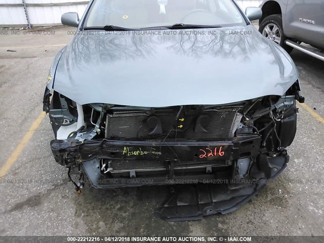 4T1BE46K49U888618 - 2009 TOYOTA CAMRY SE/LE/XLE GREEN photo 6