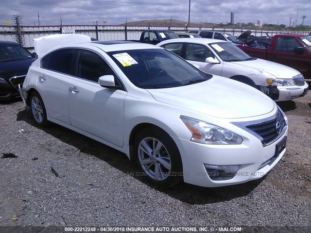 1N4AL3AP5EC105265 - 2014 NISSAN ALTIMA 2.5/S/SV/SL WHITE photo 1