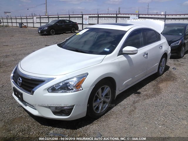 1N4AL3AP5EC105265 - 2014 NISSAN ALTIMA 2.5/S/SV/SL WHITE photo 2