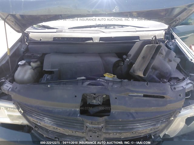 3D4GH57V79T539966 - 2009 DODGE JOURNEY SXT GREEN photo 10