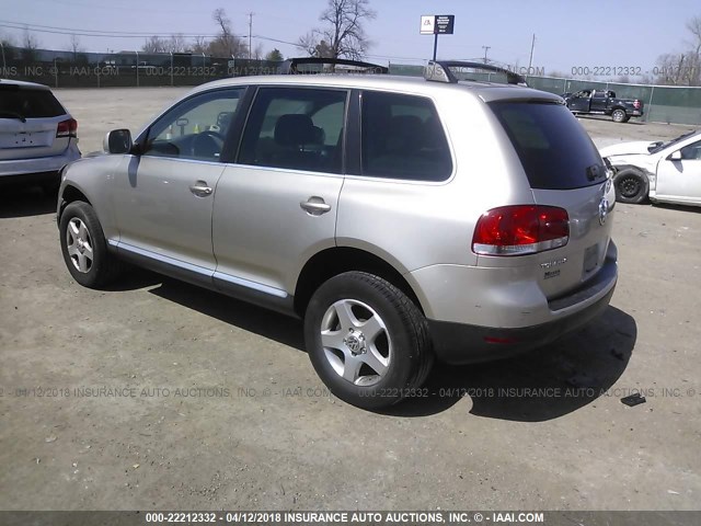 WVGBC67L44D012617 - 2004 VOLKSWAGEN TOUAREG 3.2 SILVER photo 3