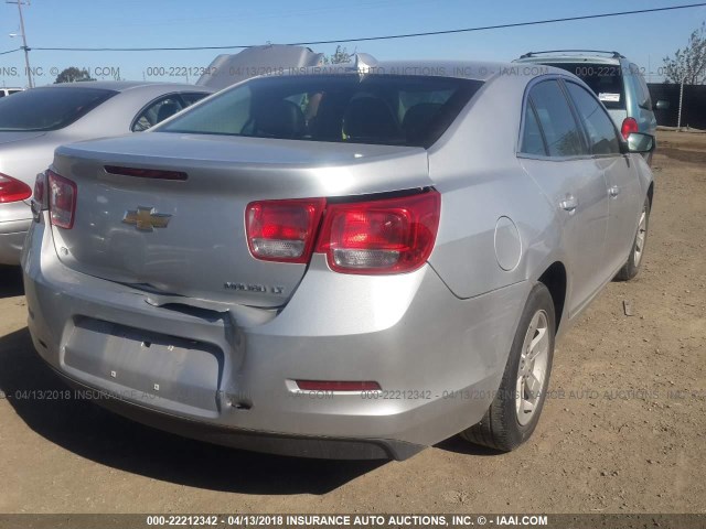 1G11C5SA4GF148490 - 2016 CHEVROLET MALIBU LIMITED LT SILVER photo 4