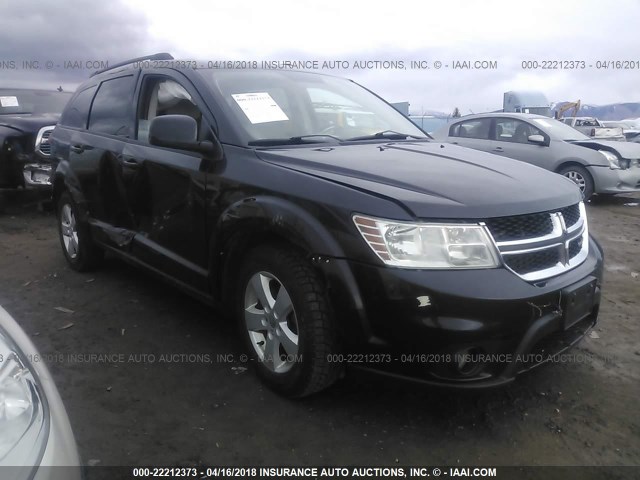 3C4PDDBG2CT189357 - 2012 DODGE JOURNEY SXT BLACK photo 1