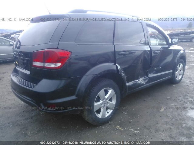 3C4PDDBG2CT189357 - 2012 DODGE JOURNEY SXT BLACK photo 4