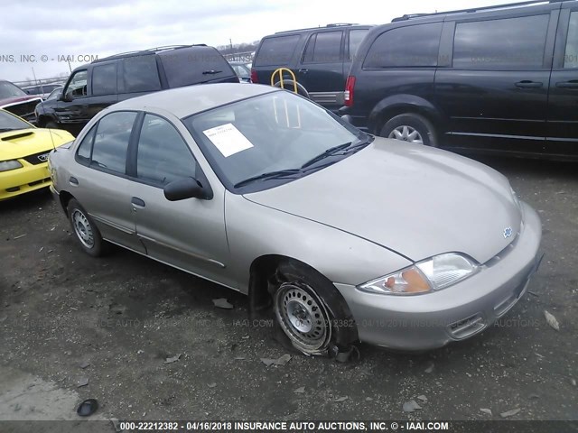 1G1JC524317315045 - 2001 CHEVROLET CAVALIER CNG GOLD photo 1