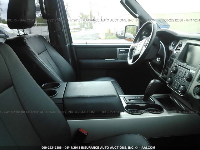 1FMJU1JT3FEF20935 - 2015 FORD EXPEDITION XLT/KING RANCH BLACK photo 5