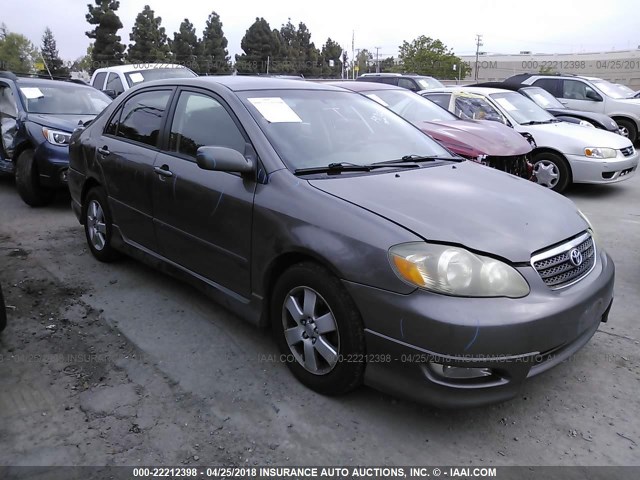 1NXBR32E07Z861749 - 2007 TOYOTA COROLLA CE/LE/S GRAY photo 1