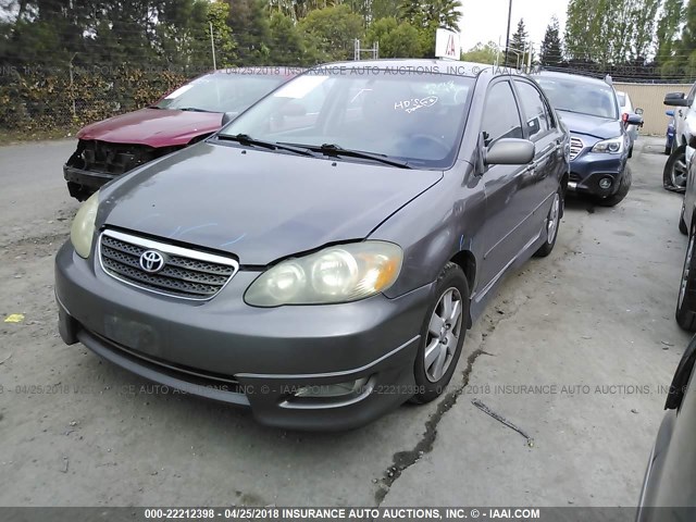 1NXBR32E07Z861749 - 2007 TOYOTA COROLLA CE/LE/S GRAY photo 2