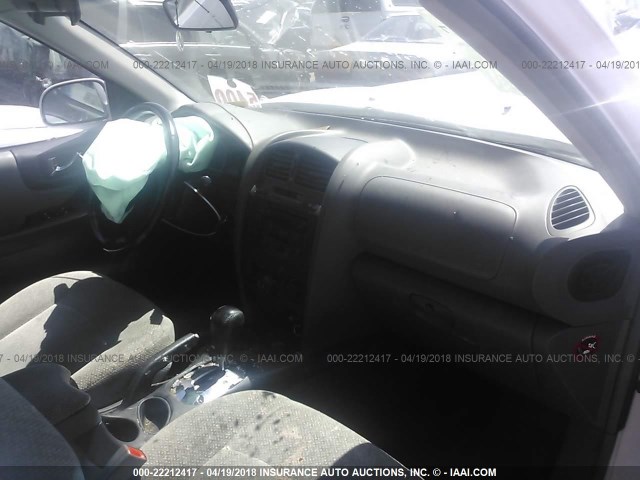 KM8SC73EX5U996919 - 2005 HYUNDAI SANTA FE GLS/LX WHITE photo 5