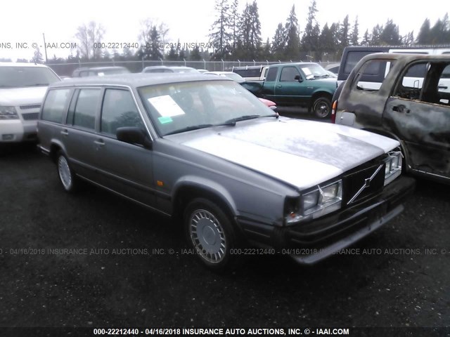 YV1FX8851H1071311 - 1987 VOLVO 740 GLE SILVER photo 1