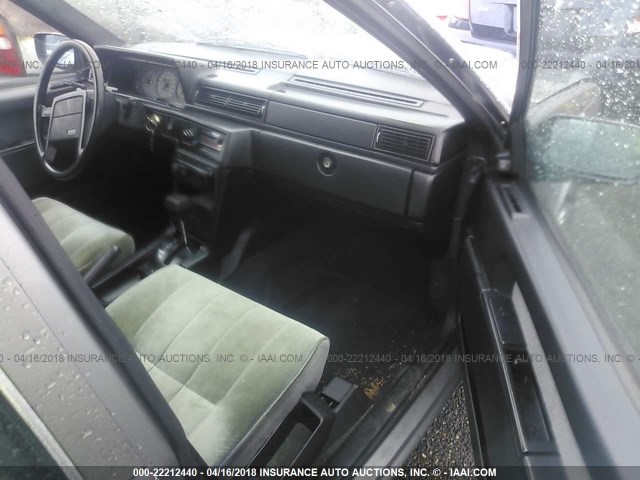 YV1FX8851H1071311 - 1987 VOLVO 740 GLE SILVER photo 5