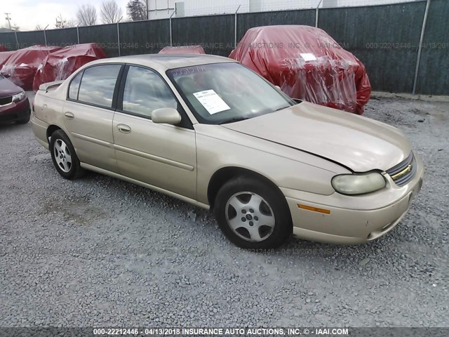 1G1NE52J33M721235 - 2003 CHEVROLET MALIBU LS 金色 照片 1