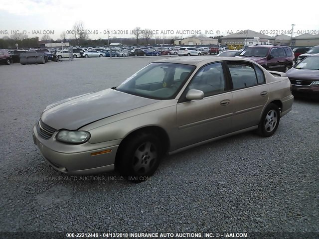 1G1NE52J33M721235 - 2003 CHEVROLET MALIBU LS 金色 照片 2