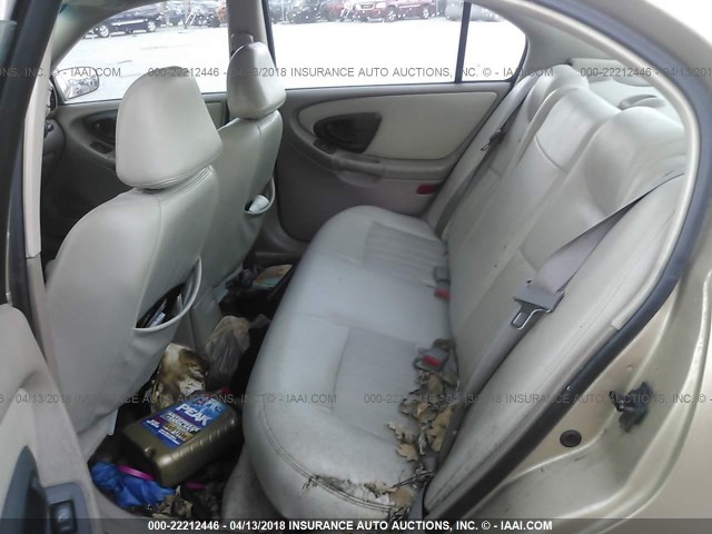 1G1NE52J33M721235 - 2003 CHEVROLET MALIBU LS 金色 照片 8