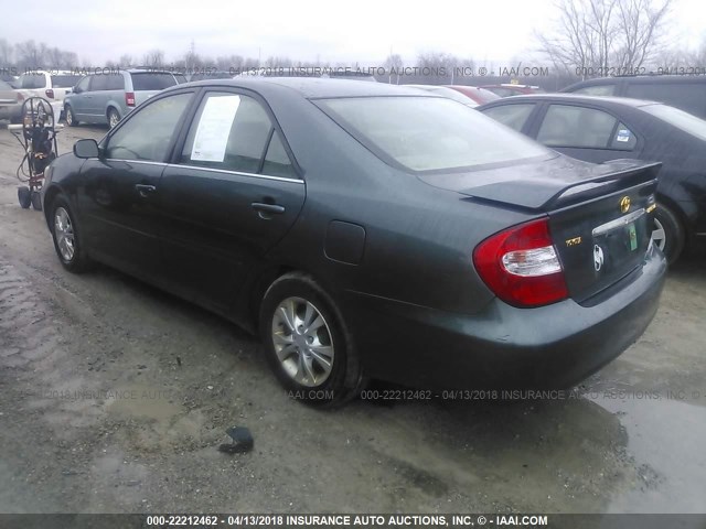 4T1BE32KX4U317546 - 2004 TOYOTA CAMRY LE/XLE/SE 绿色 照片 3