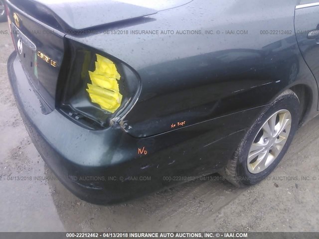 4T1BE32KX4U317546 - 2004 TOYOTA CAMRY LE/XLE/SE 绿色 照片 6