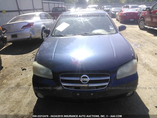 JN1DA31D03T521338 - 2003 NISSAN MAXIMA GLE/GXE/SE BLUE photo 6