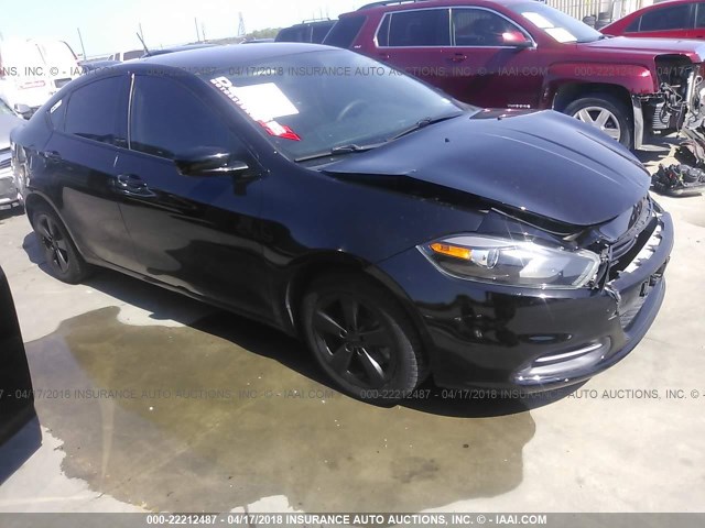 1C3CDFBB9FD374065 - 2015 DODGE DART SXT BLACK photo 1