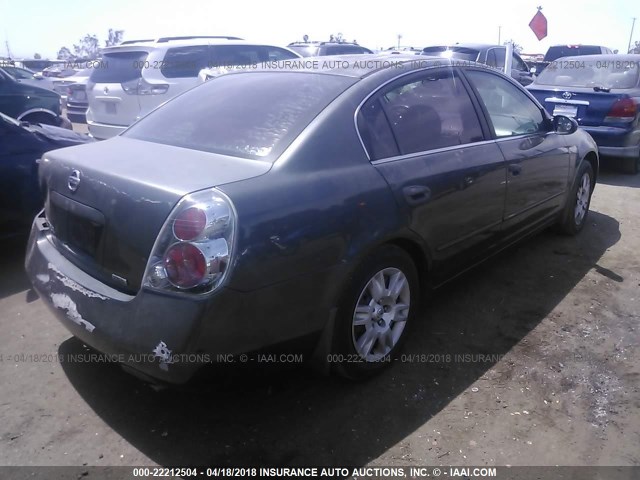 1N4AL11D26N374047 - 2006 NISSAN ALTIMA S/SL GRAY photo 4