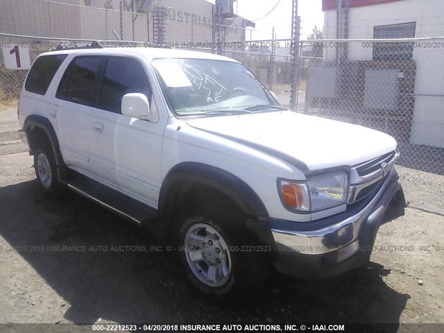 JT3GN86R520230175 - 2002 TOYOTA 4RUNNER SR5 WHITE photo 1