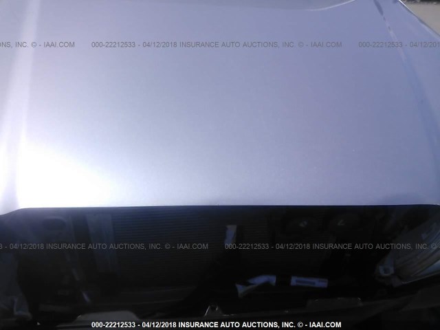 5TETX22N38Z528513 - 2008 TOYOTA TACOMA ACCESS CAB Silber Foto 10