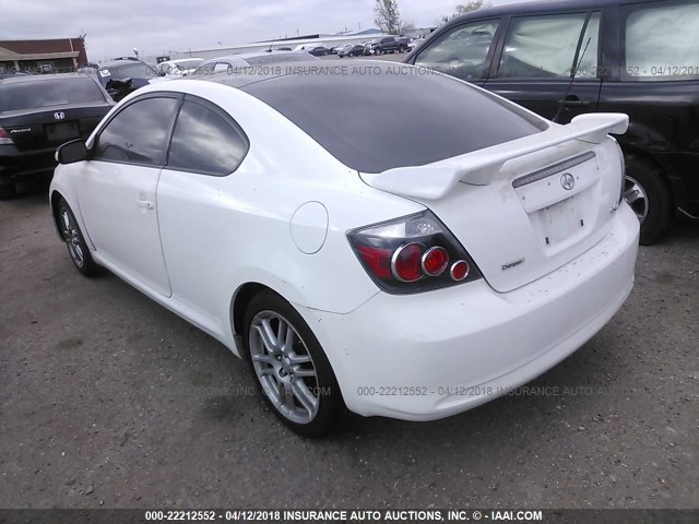 JTKDE167080255720 - 2008 TOYOTA SCION TC 银色 照片 3