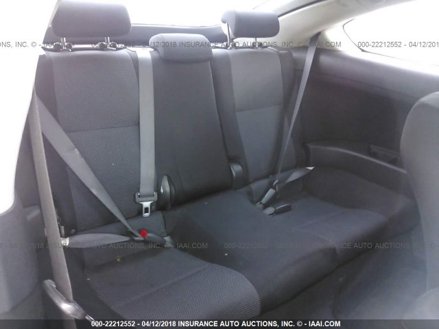 JTKDE167080255720 - 2008 TOYOTA SCION TC 银色 照片 8