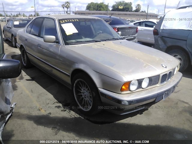WBAHD6318PBJ87689 - 1993 BMW 525 I AUTOMATIC GOLD photo 1