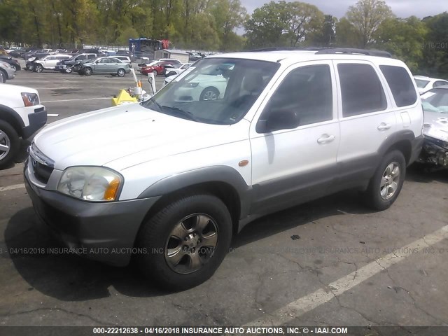4F2CZ06153KM22535 - 2003 MAZDA TRIBUTE ES 白色 照片 2