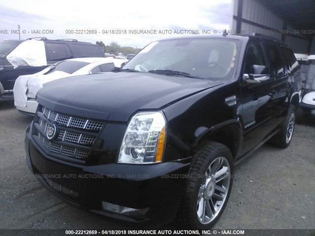 1GYS3CEF4ER239823 - 2014 CADILLAC ESCALADE PREMIUM BLACK photo 2