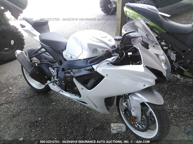 JS1GN7FA2B2101888 - 2011 SUZUKI GSX-R600 WHITE photo 1