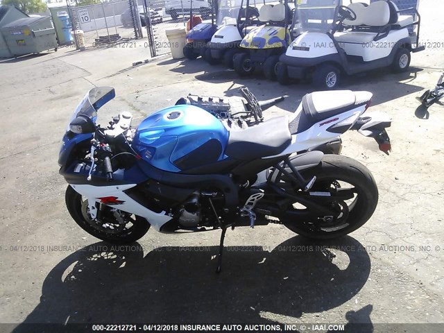 JS1GR7MA6B2101240 - 2011 SUZUKI GSX750 WHITE photo 9