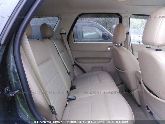 1FMCU94138KB91692 - 2008 FORD ESCAPE LIMITED GRAY photo 8