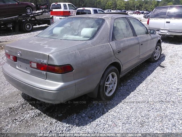 4T1BF22K4VU022578 - 1997 TOYOTA CAMRY CE/LE/XLE BROWN photo 4