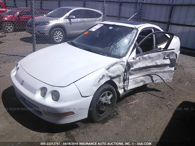 JH4DC4450TS022867 - 1996 ACURA INTEGRA LS WHITE photo 2