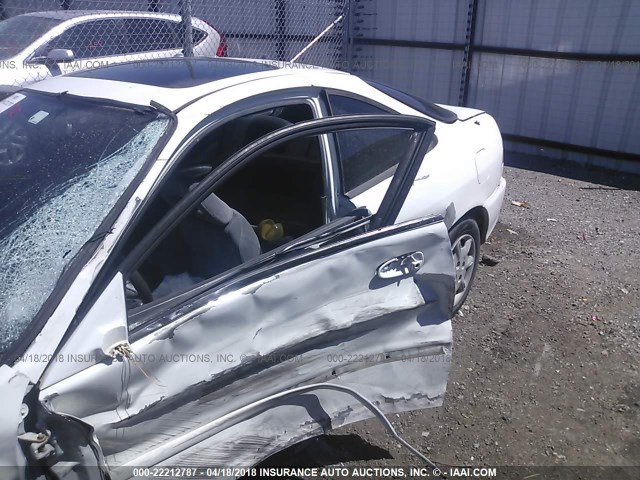 JH4DC4450TS022867 - 1996 ACURA INTEGRA LS WHITE photo 6