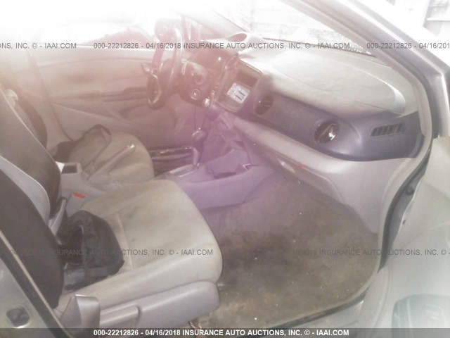 JHMZE2H79AS023450 - 2010 HONDA INSIGHT EX SILVER photo 5