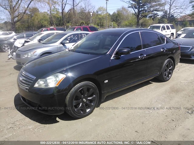 JNKAY01F96M259294 - 2006 INFINITI M35 SPORT BLACK photo 2