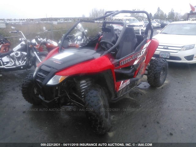 4UF16MPV9GT309821 - 2016 ARCTIC CAT WILDCAT RED photo 2