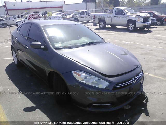 1C3CDFDH2ED854805 - 2014 DODGE DART SE AERO GRAY photo 1