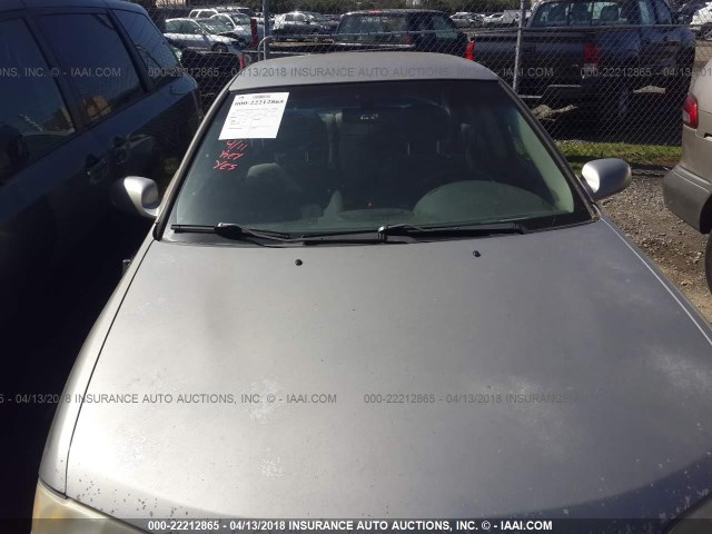 3N1BB51D81L107290 - 2001 NISSAN SENTRA SE BEIGE photo 6