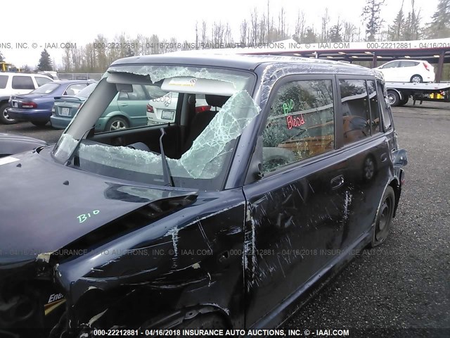 JTLKT334X64094197 - 2006 TOYOTA SCION XB BLUE photo 6