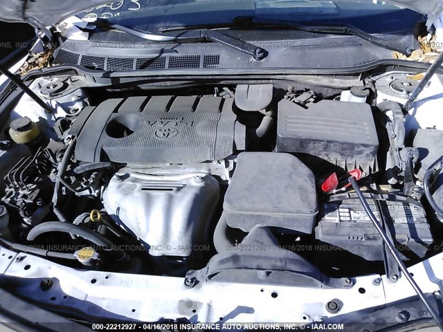 4T4BF3EK0BR193203 - 2011 TOYOTA CAMRY SE/LE/XLE 白色 照片 10