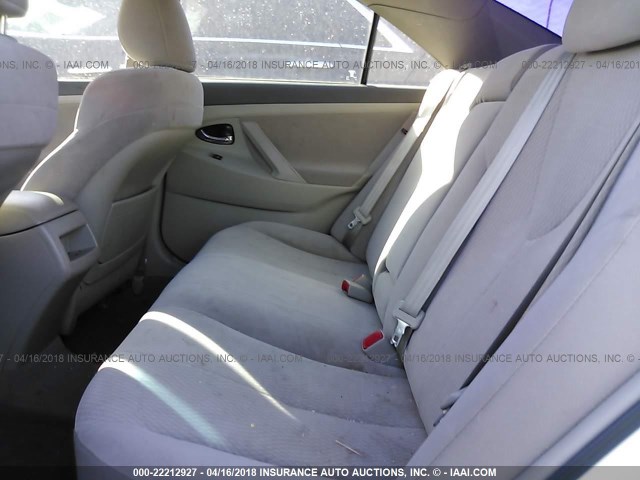 4T4BF3EK0BR193203 - 2011 TOYOTA CAMRY SE/LE/XLE 白色 照片 8