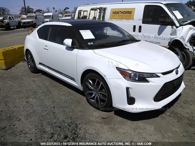JTKJF5C76E3083781 - 2014 TOYOTA SCION TC 白色 照片 1